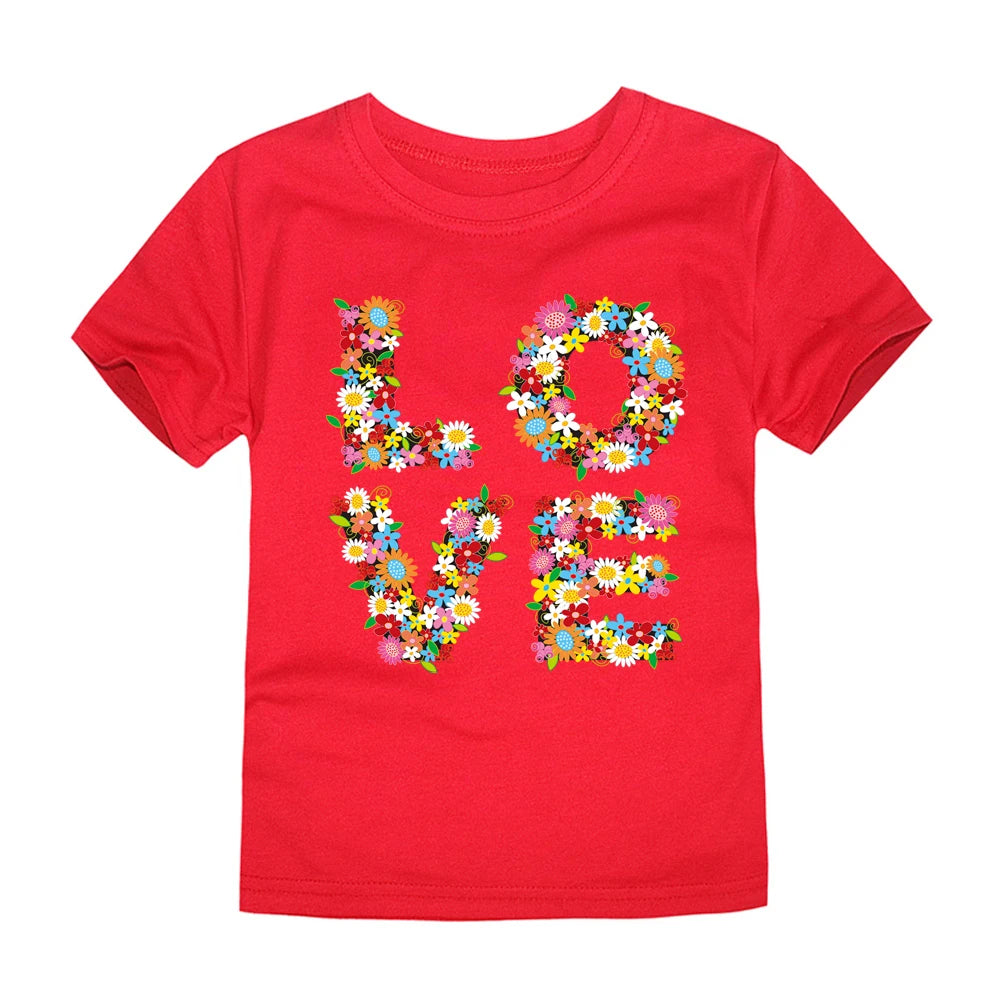 Girls Clothes 2 to 3 4 5 6 7 8 9 10 11 12 13 14 Years 100% Cotton 2024 Summer T Shirts Yellow Butterfly Floral Tee Shirt Tops