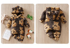 Autumn and Winter 0-18 Months Newborn Knitted Romper Baby Boy Girl Clothes bear Warmth Onesie Lovely Comfortable Hats Hipster