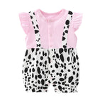 3-18 Month baby Summer clothes rompers girls overalls short Sleeve bodysuit cotton baby clothing jumpsuit newborn Girl onesies
