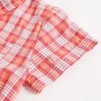 Sanlutoz Cotton Baby Boys Bodysuits Fashion Newborn Clothes for Baby Boy Short Sleeve Summer Baby Clothing Plaid