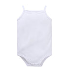 2025 Infant Baby Girls Boys Bodysuit 100% Cotton 1 pcs 2 pcs 3 pcs Sling Vest Design Newborn Clothes
