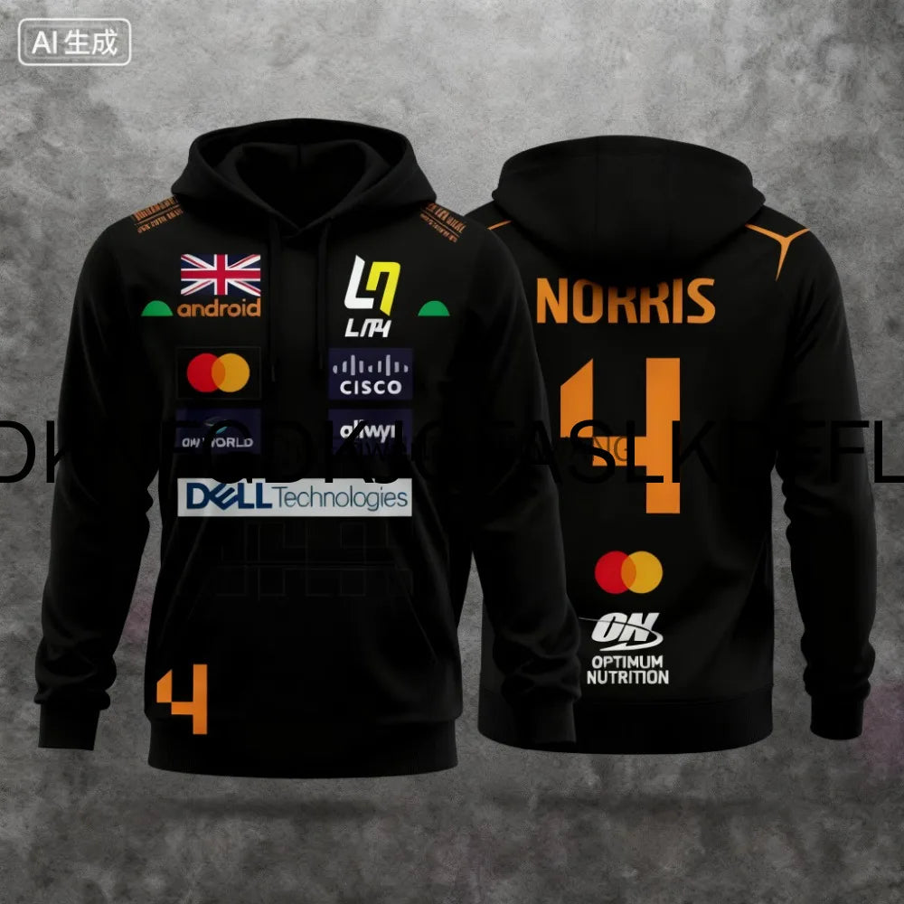2026 Lando Norris Fall/Winter 2025 New Collection: The Perfect Combination of Racing Style Hoodies and Extreme Sports Clothes