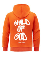 Child Of God Psalm 23 Design Men Hoodies All-Match Fleece Hoody Loose Soft Tops Pocket Clothes Casual Fashion Streetwear