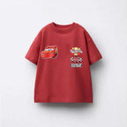 Cartoon Toy T-shirt Boys Clothing Disney New Summer Wear Short Sleeve Round Neck Bottoming Shirt Babies Fashion Casual Tees