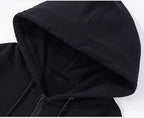 Women Zip Up Hoodies Watercolor Paw Printed Zipper Jackets Coats Autumn Winter Hoody Sweatshirt Fashion Casual Zip Up Hoodie Top
