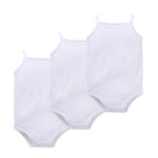 2025 Infant Baby Girls Boys Bodysuit 100% Cotton 1 pcs 2 pcs 3 pcs Sling Vest Design Newborn Clothes