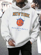 Brooklyn Est 1998 New York Printing Men Hoodies Harajuku Crewneck Hoodie Fashion Oversize Hoody Autumn Comfortable Tracksuit