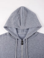 New Solid Zipper Hoodie Women Warm Fleece Hoodies Autumn Casual Hoody  Street Pocket Sportswear Oversized All-Match Female veste