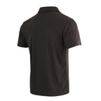 5-piece men's summer solid color short sleeved polo shirt breathable quick drying short sleeved top