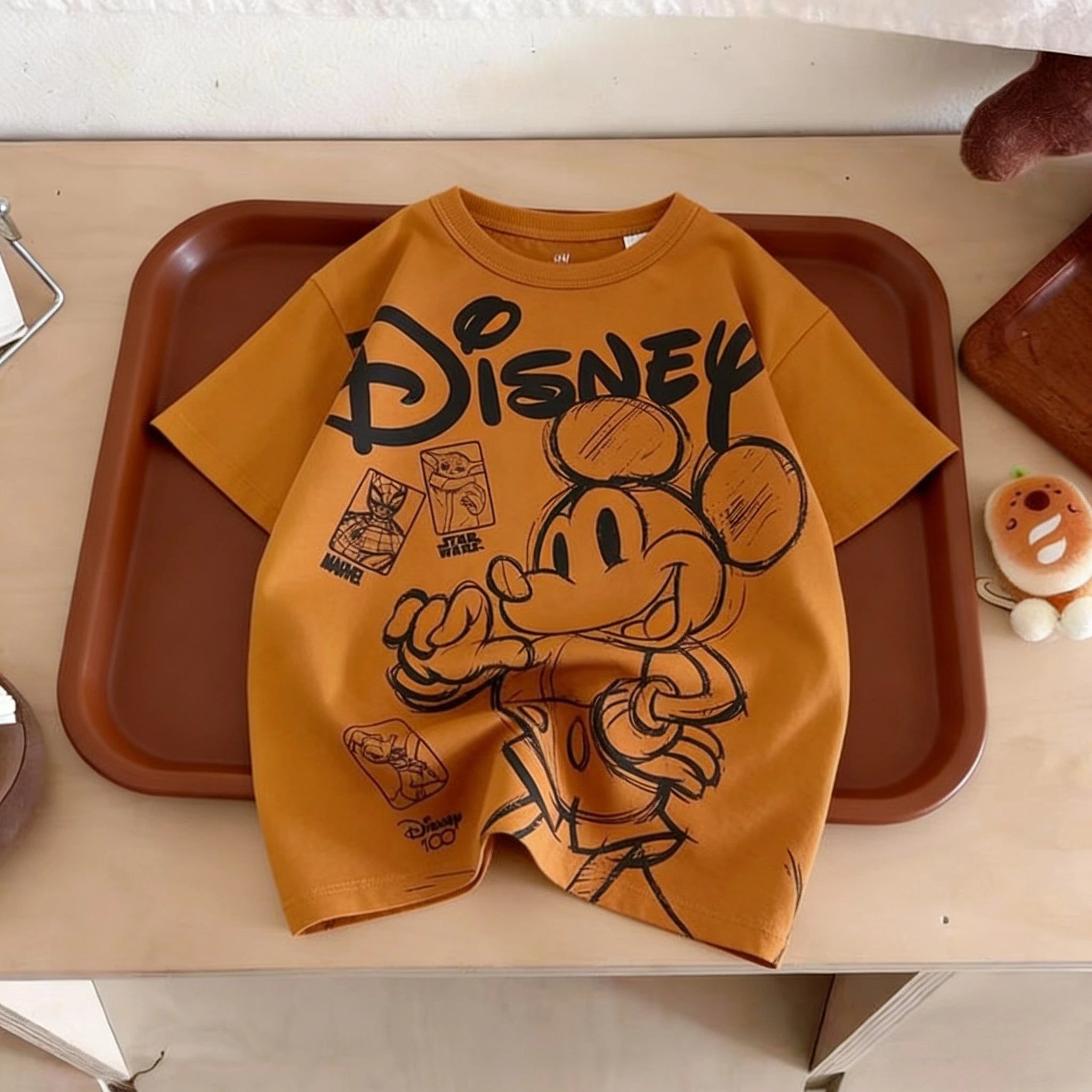 Toy Story Printed Children's Tshirt Summer Clothing Simple Fashion Short Sleeved Tops Tees Kids Costume Casual T-shirts Crewneck