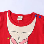 0-2 Years Baby Boy and Girl Romper Newborn Summer Short-sleeved Jumpsuit Baby Anime Cartoon Cotton Cosplay Costume