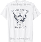 Funny Jesus Is King Christian Religious Faith T Shirts Men Cotton Humor Streetwear Tee Shirt Short Sleeve Unisex Loose Clothing
