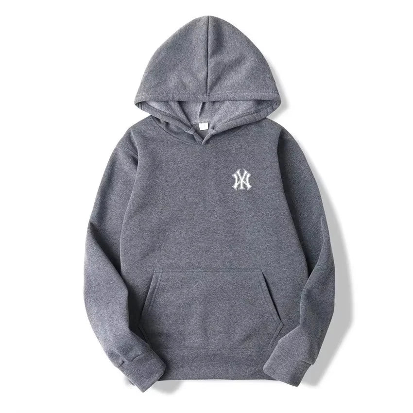 Men's and Women's Casual Fashion Trendy Hoodie Spring and Autumn Outdoor Sweatshirt Popular Font Print Pullover Jacket