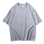 Plus Size Ladies' 100% Cotton T-Shirt Set Comfortable Casual T-Shirts, Colors Include Navy Blue White Black Beige