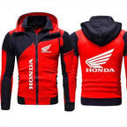 Honda Logo Men's Racing Hoodie, Suitable For Daily Cycling And Outdoor Motorcycle Riding Sports Tops