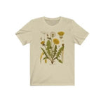 Women Clothing Harajuku Dandelion Botanical Graphic Tshirt Hiking Shirt Botanical Print Shirt Short Sleeve Plus Size Tee