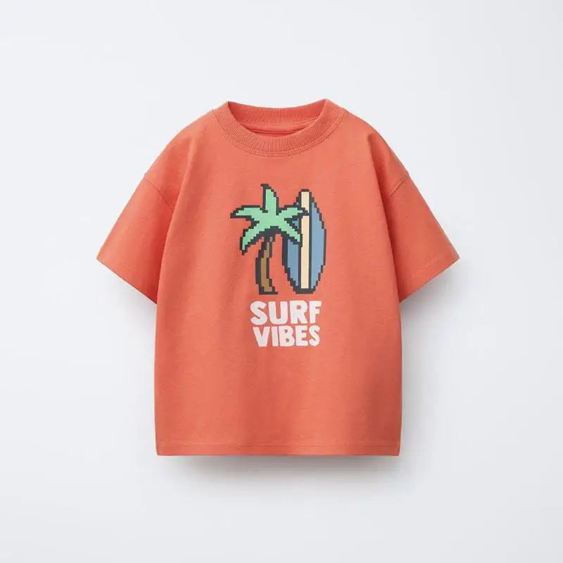Simple All-match Base Shirt New Short Sleeve Lovely Round Neck T Shirt Thin Pure Cotton Clothes Boys And Girls Loose Casual Wear