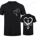 Women/Men Christian Faith T-shirts There Is Power in The Name of Jesus Graphic T-shirts Unisex Cross Faiths Graphic T Shirts