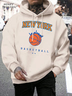 Brooklyn Est 1998 New York Printing Men Hoodies Harajuku Crewneck Hoodie Fashion Oversize Hoody Autumn Comfortable Tracksuit