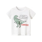 2 3 4 5 7 9 Years Summer Baby Boys Short Sleeve T-shirt Children Kids Cotton Cartoon Tops For Little Boys KF1022