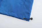 Spring and autumn casual printed zipper hooded jacket, fashionable new windproof and waterproof men's outdoor sportswear