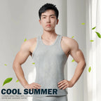1pcs Pure Cotton Men Four Seasons Vest Teenagers Simple Fit Sports Fitness T-shirt Middle-aged Casual Sleeveless Tops L-4XL