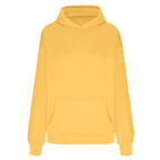 Plus Size Hooded Sweatshirt for Women Fall Fashion Casual Solid Color Pocket Hoodies Women's Clothing Street Hip Hop Hoody