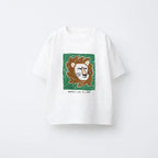 Simple All-match Base Shirt New Short Sleeve Lovely Round Neck T Shirt Thin Pure Cotton Clothes Boys And Girls Loose Casual Wear