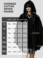 Unisex Disney Zip Up Hoodie Men Women Oversized Casual Long Sleeves Streetwear Sweatshirt Autumn Winter Trendy New Y2k Clothes