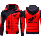 Honda Logo Men's Racing Hoodie, Suitable For Daily Cycling And Outdoor Motorcycle Riding Sports Tops