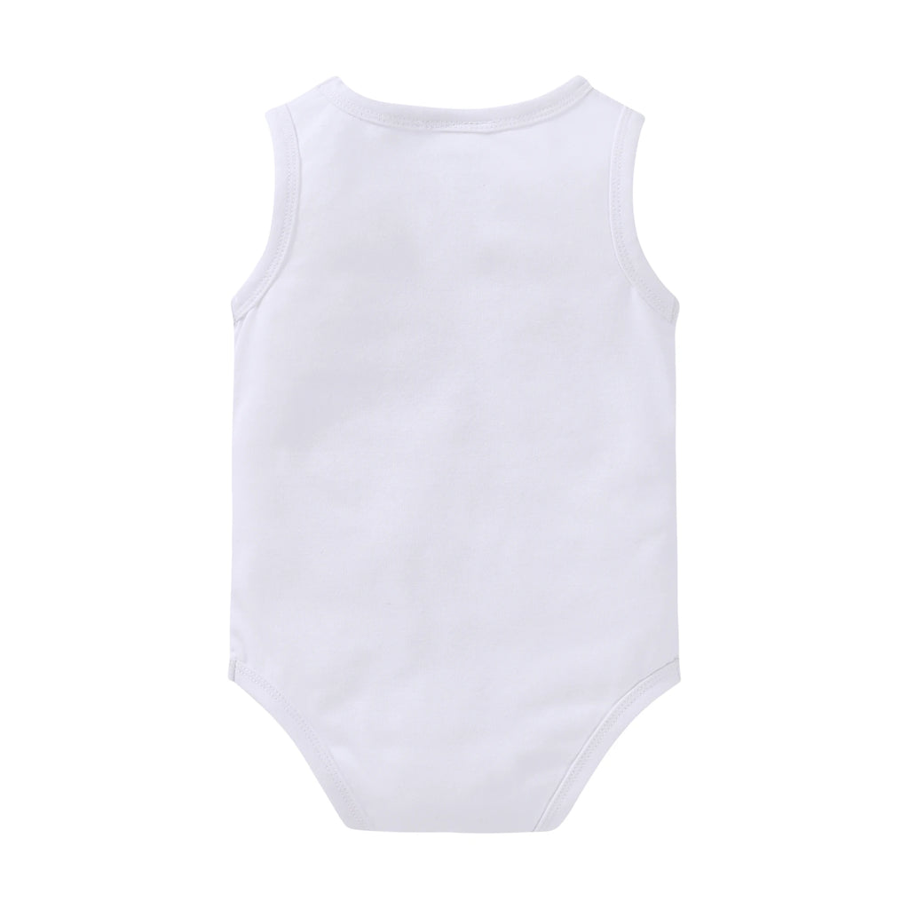 2025 Infant Baby Girls Boys Bodysuit 100% Cotton 1 pcs 2 pcs 3 pcs Sling Vest Design Newborn Clothes