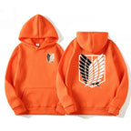 Japan Anime Attack on Titan Men Hoodies Spring Autumn Hip Hop Casual Pullover Top Hoodie Fashion Sweatshirts Jogging Sportswear