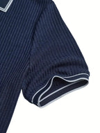 New Men's Polo Short-sleeved Shirt Solid Color For Men Business Casual And Trendy Summer New Men's Short-sleeved Polo Shirt