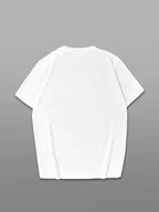【WDS0018】Plus size women's round neck short sleeve T-shirt with elastic half sleeves and trendy prints