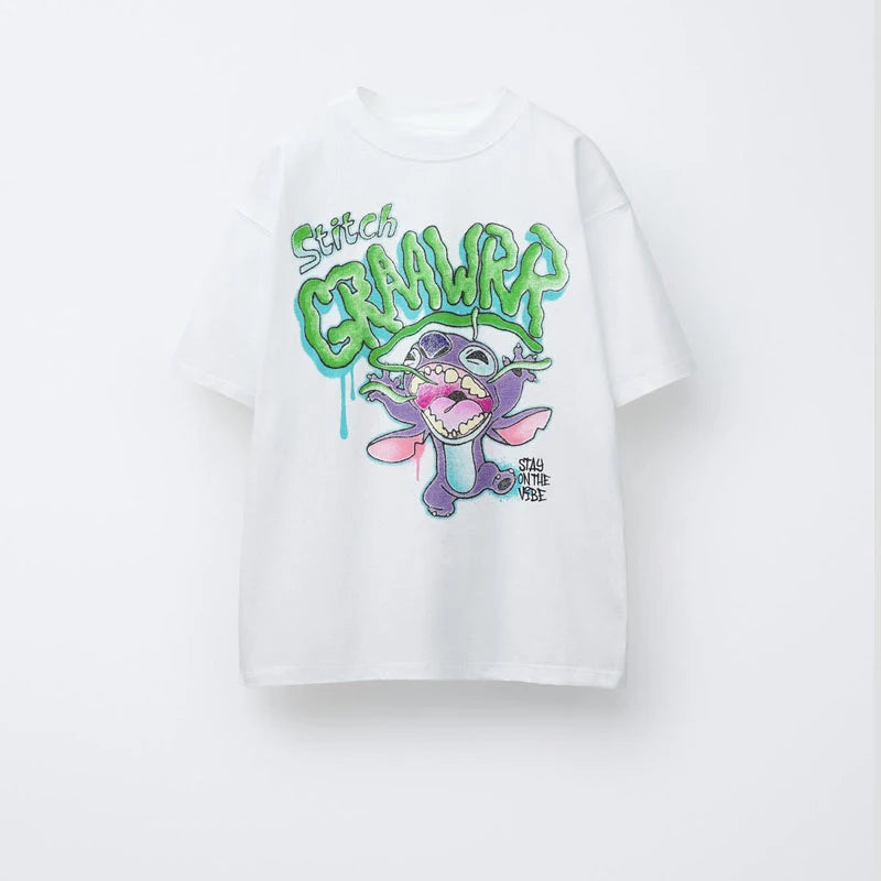 Cartoon Toy T-shirt Boys Clothing Disney New Summer Wear Short Sleeve Round Neck Bottoming Shirt Babies Fashion Casual Tees