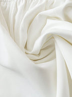 Plus Size Women's 2025 Summer New Sleeveless Tube Holiday Style Solid Color Double Layer Ruffle Swing Tube Women's Tops