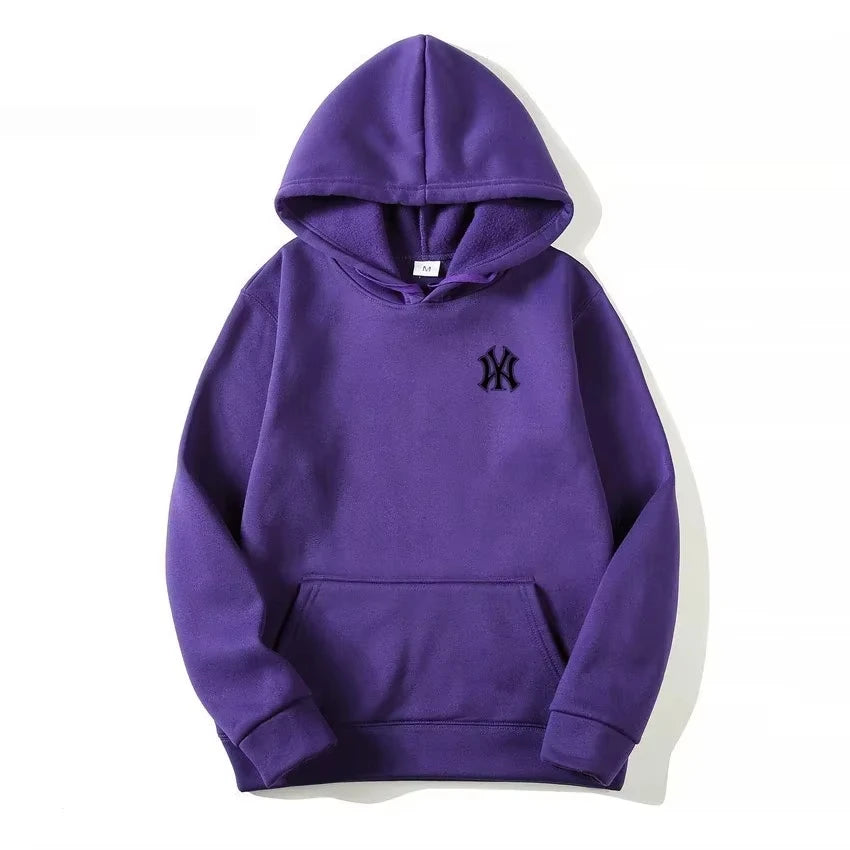 Men's and Women's Casual Fashion Trendy Hoodie Spring and Autumn Outdoor Sweatshirt Popular Font Print Pullover Jacket