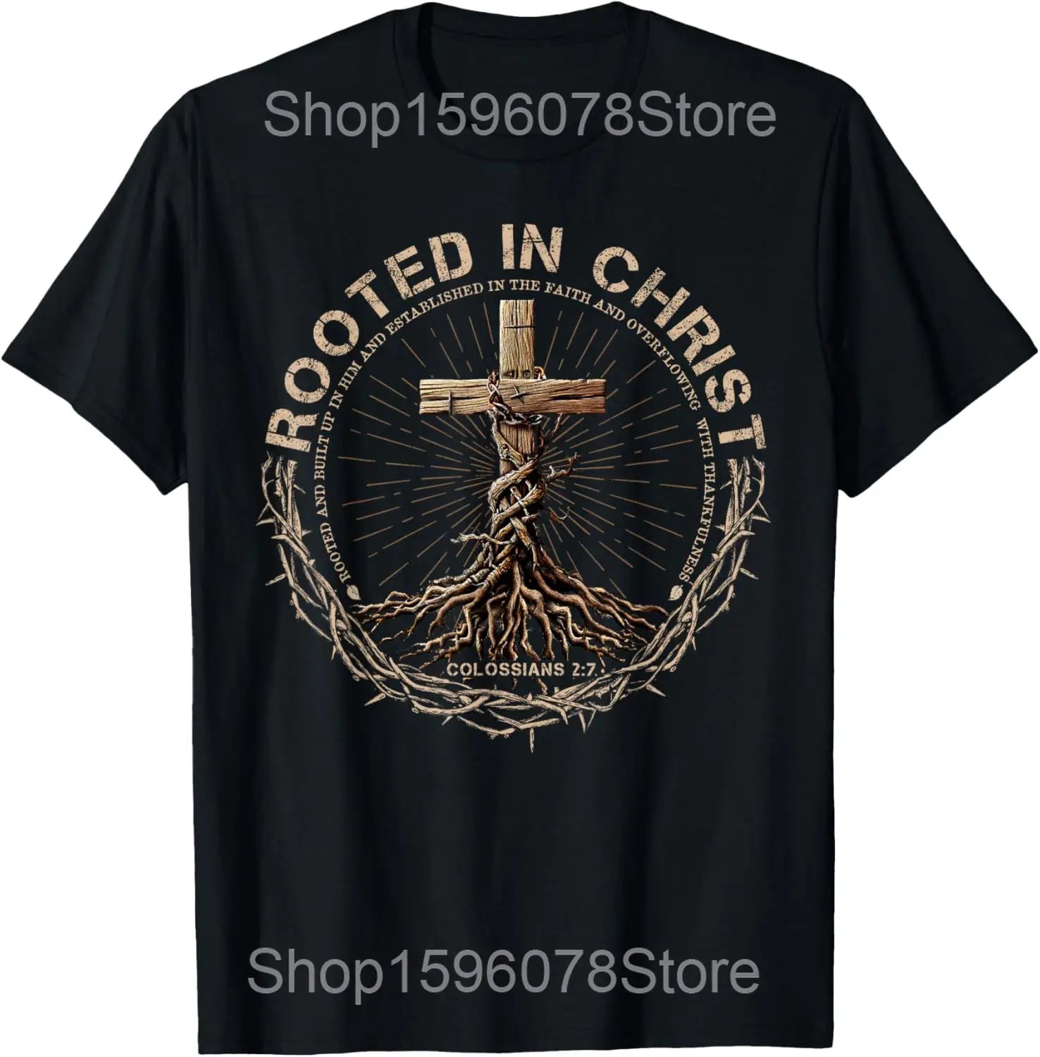 Funny Jesus Is King Christian Religious Faith T Shirts Men Cotton Humor Streetwear Tee Shirt Short Sleeve Unisex Loose Clothing