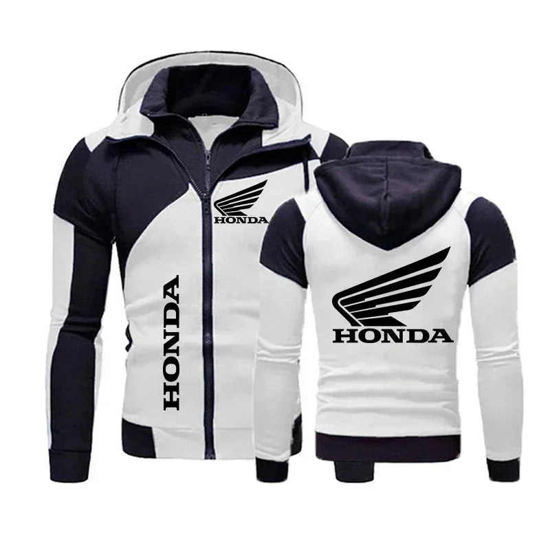 Honda Logo Men's Racing Hoodie, Suitable For Daily Cycling And Outdoor Motorcycle Riding Sports Tops