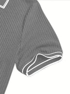 New Men's Polo Short-sleeved Shirt Solid Color For Men Business Casual And Trendy Summer New Men's Short-sleeved Polo Shirt