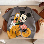 Toy Story Printed Children's Tshirt Summer Clothing Simple Fashion Short Sleeved Tops Tees Kids Costume Casual T-shirts Crewneck