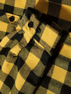 Youth Fashion Street Hooded Plaid Shirt Men's Slim Fit Long Sleeved Shirt Couple Travel Casual Shirt Men's Sports Shirt Jacket