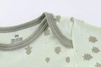 4Pieces Newborn Baby Boy Clothes Cartoon Cotton Romper Summer Short Sleeve Baby Girl Clothes 0-12M Print Bodysuit Bebes