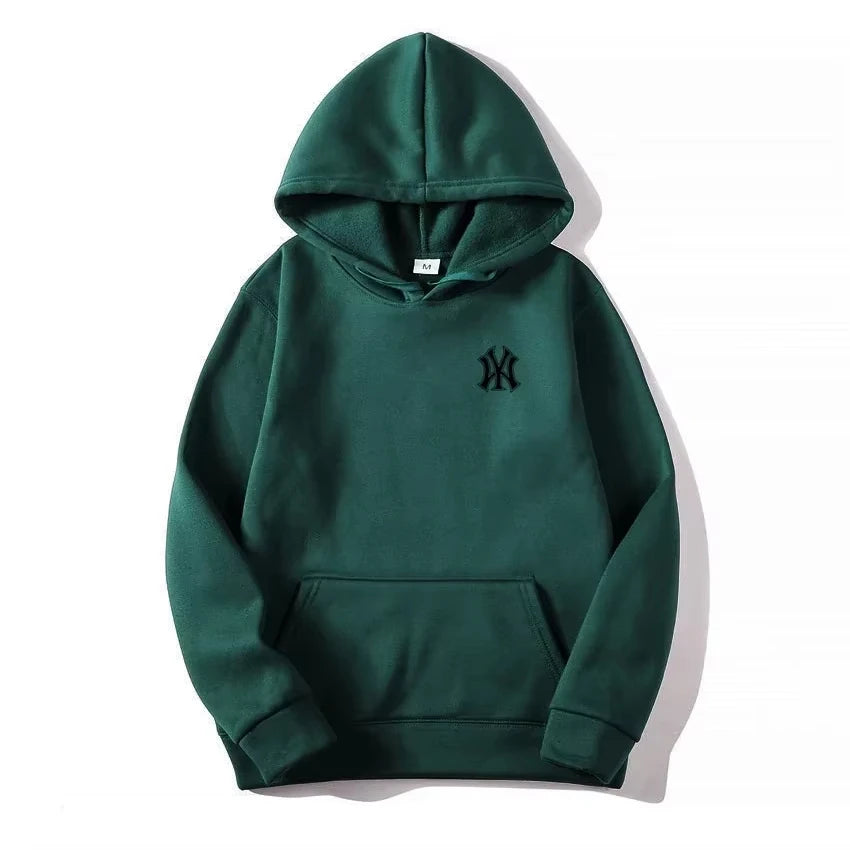 Men's and Women's Casual Fashion Trendy Hoodie Spring and Autumn Outdoor Sweatshirt Popular Font Print Pullover Jacket