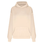 Plus Size Hooded Sweatshirt for Women Fall Fashion Casual Solid Color Pocket Hoodies Women's Clothing Street Hip Hop Hoody