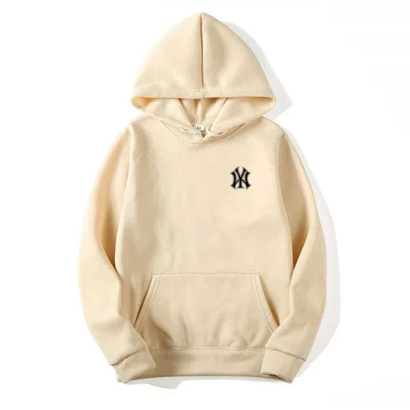 Men's and Women's Casual Fashion Trendy Hoodie Spring and Autumn Outdoor Sweatshirt Popular Font Print Pullover Jacket