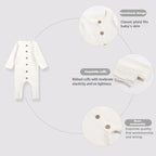 2025 New Infant Baby Girls Boys Knitted Jumpsuit Toddler Baby Girl Boys Long Sleeved Knitting Romper Children Clothes