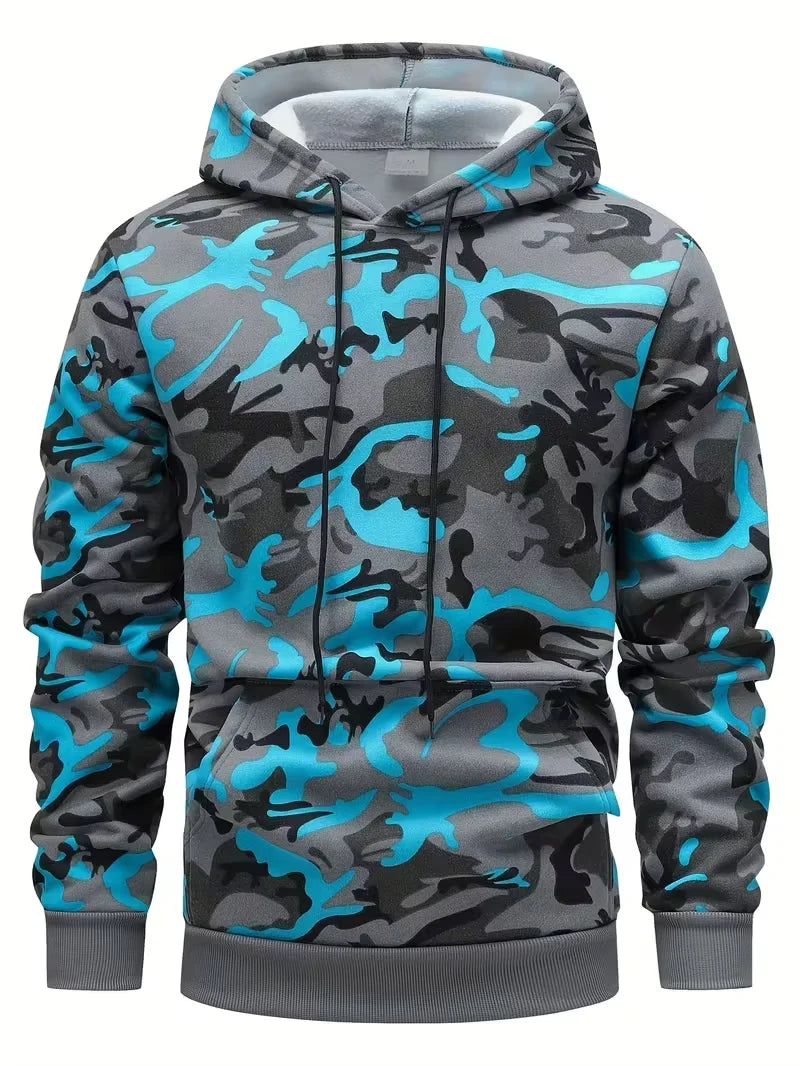 Camouflage Hoodies 3D Print Men Women Hip Hop Hooded Sweatshirts Harajuku Pullovers Y2k Top Streetwear Tracksuits Men's Clothing