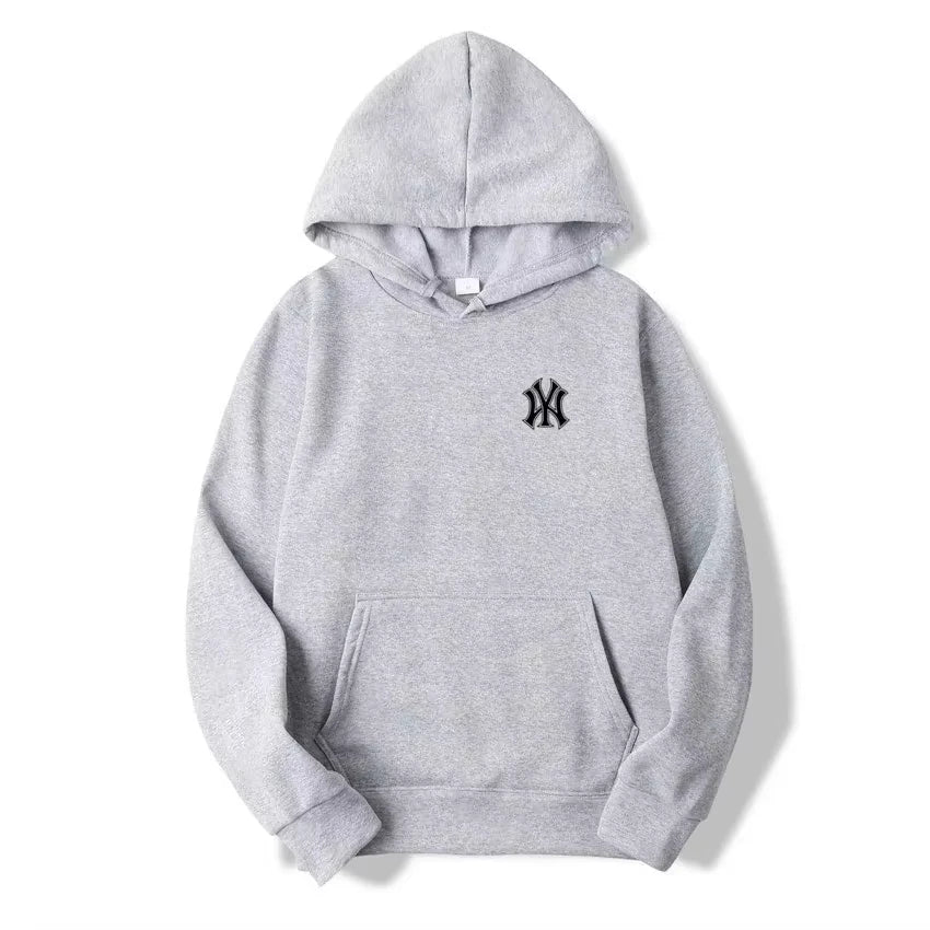 Men's and Women's Casual Fashion Trendy Hoodie Spring and Autumn Outdoor Sweatshirt Popular Font Print Pullover Jacket