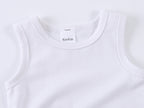 2025 Infant Baby Girls Boys Bodysuit 100% Cotton 1 pcs 2 pcs 3 pcs Sling Vest Design Newborn Clothes